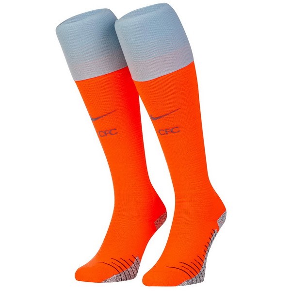 Calcetines Chelsea Tercera 2018-2019 Naranja